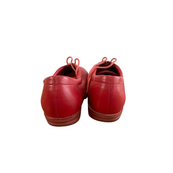 Easy Spirit  7.5 AA  Anti-gravity Motion Women's Lace Up Comfy Shoes Red - Picture 7 of 9